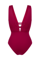 anja maillot de bain maxi décolleté lie de vin anja paris