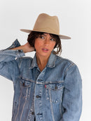 Sombrero de Fieltro Lea - Marfil