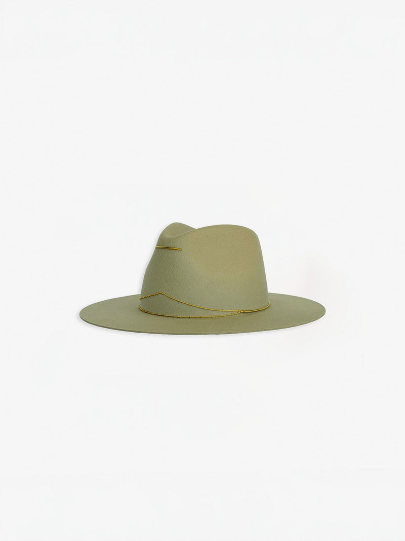 Sombrero de Fieltro Lea - Salvia