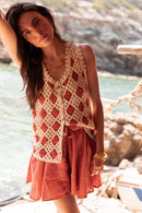 LÉANDRO Terracotta - Short Lin