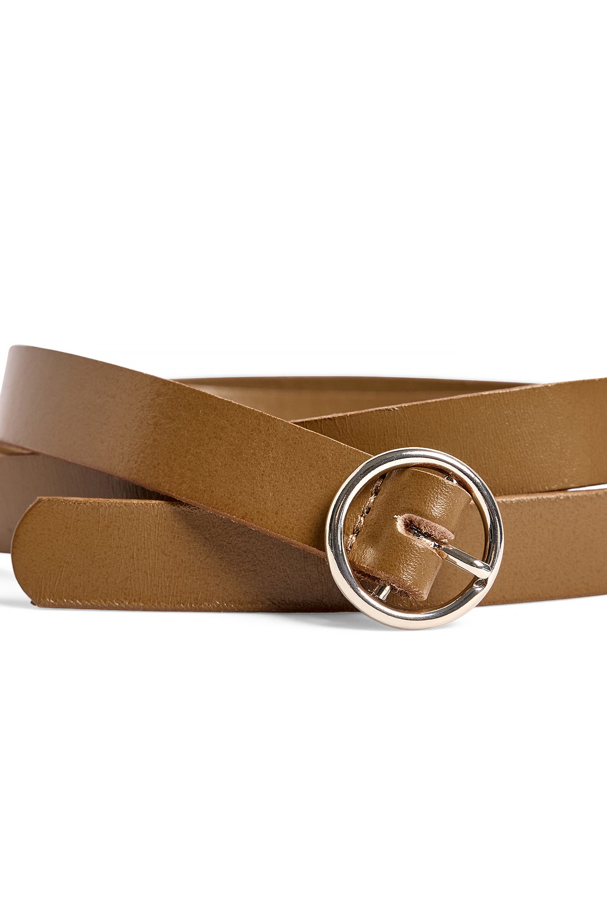 Cintura Leather Slim - Fulvo