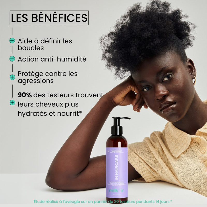 Leave - in : Milk’ In - définit les boucles, hydrate et fortifie - 250ml - In Haircare