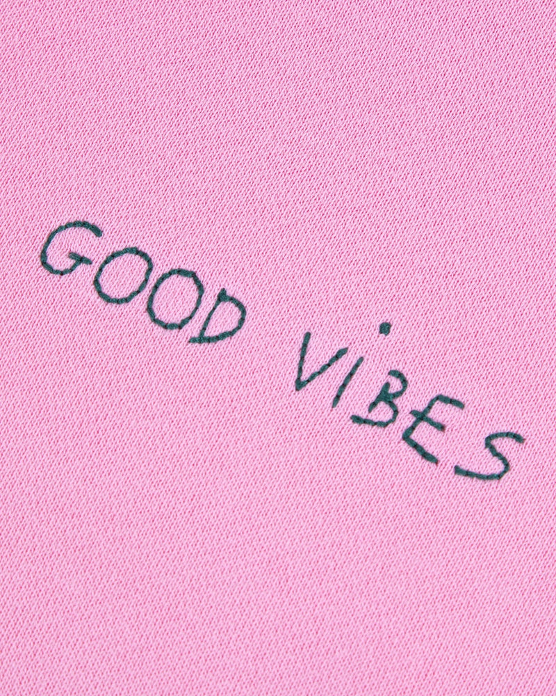 ledru sweatshirt 'good vibes'#color_pink-multico