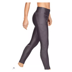 Armour Fly Fast Raised Thread Crop Leggings - Grey - Women