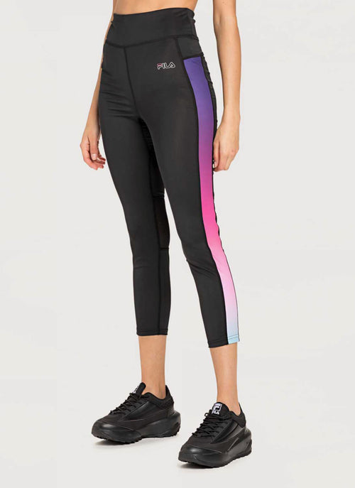 Fila - Legging 7/8 Eshe - Black-Colour Gradient - Femme