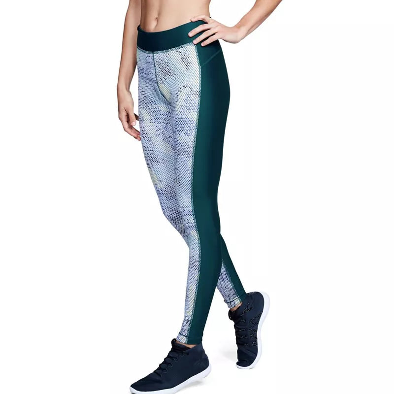 Legging Heatgear Printed - Vert - Femme