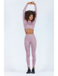 Pink Women's Shaping Sports Leggings