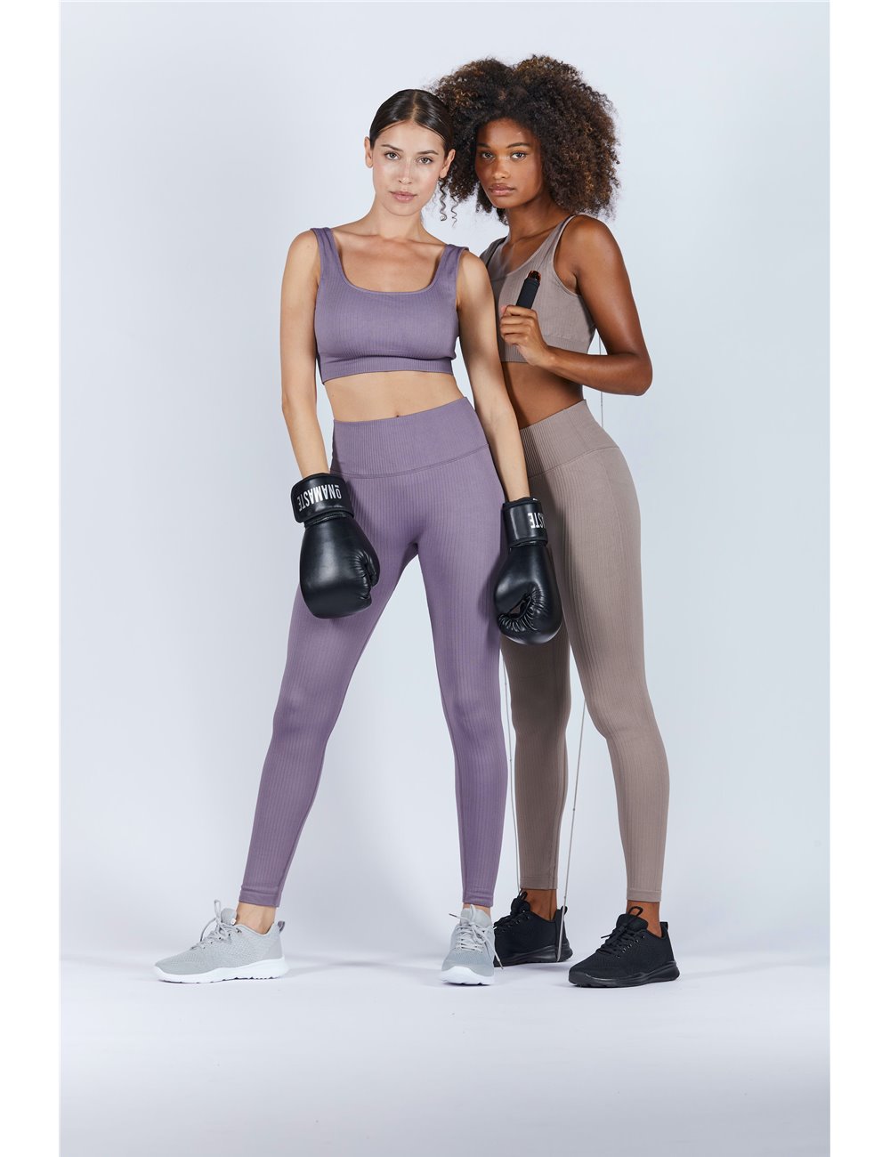 two Women's Shaping Sport Leggings