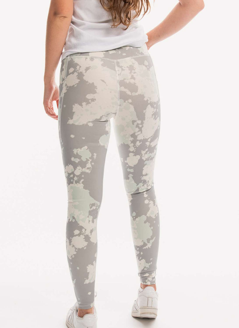 The North Face - Legging Motivation Hr 7/8 Pocket - Blanc,Gris - Femme