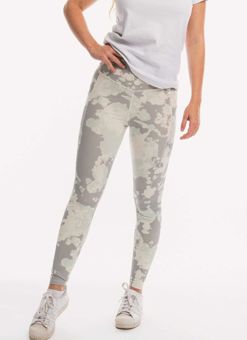 The North Face - Legging Motivation Hr 7/8 Pocket - Blanc,Gris - Femme