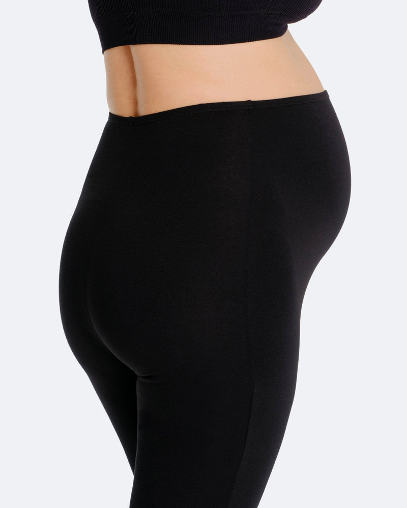 Legging noir maternité