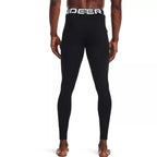 Leggings Coldgear - Negro/Blanco - Hombres
