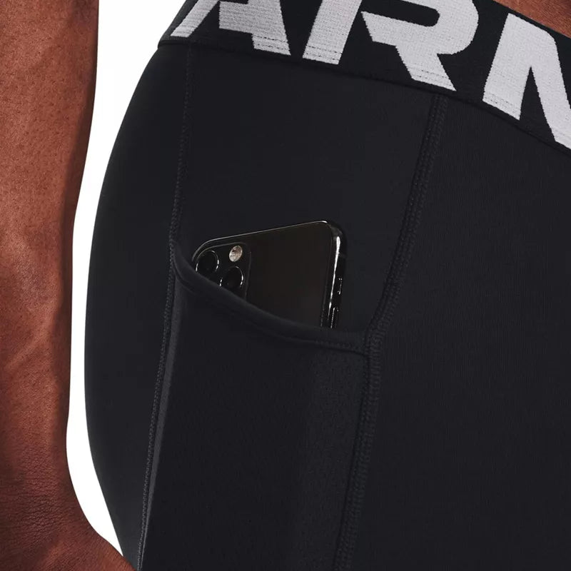 Leggings Coldgear - Negro/Blanco - Hombres