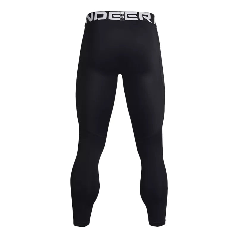 Leggings Coldgear - Negro/Blanco - Hombres