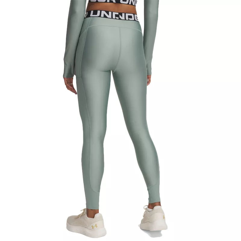 Legging Heatgear Rib - Vert - Femme