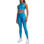 Legging Heatgear Rib - Bleu - Femme