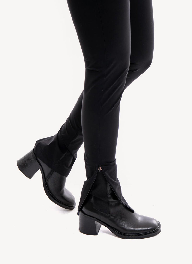 Nina Ricci - Legging Zippé - Noir - Femme