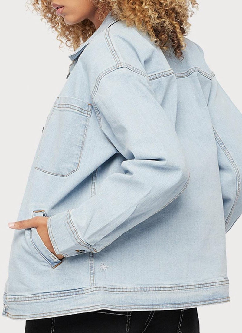 Vans - Veste En Jean Leila - Water Wash - Femme