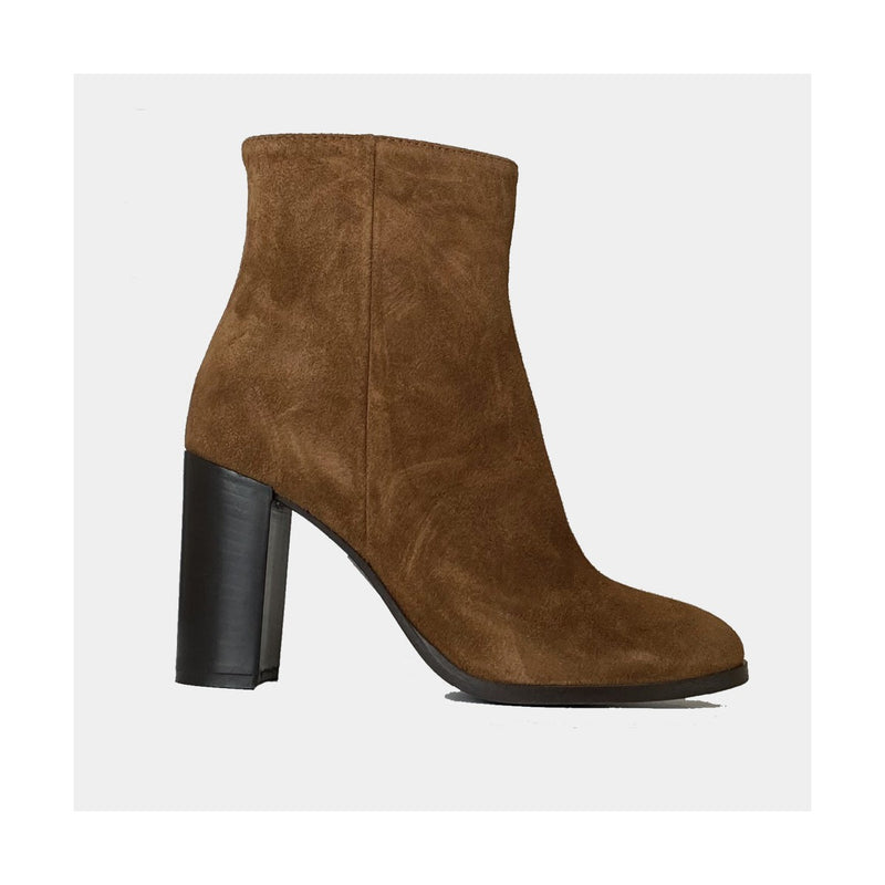 Boots Ann Tuil Lemon - Velours Camel