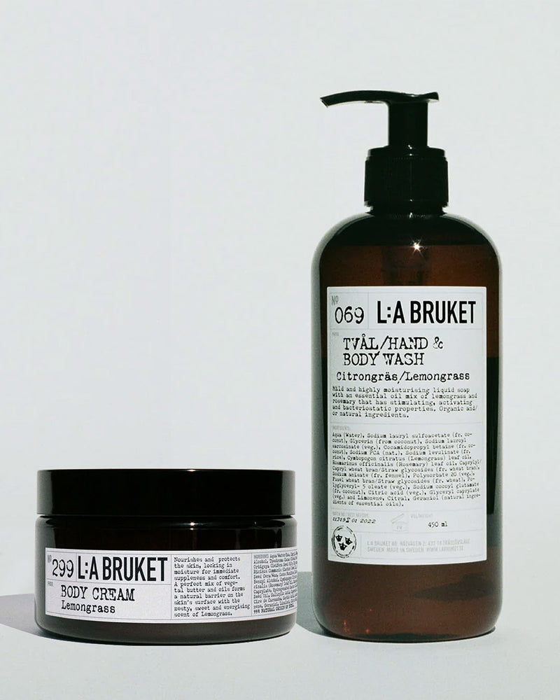 069 Nettoyant Pour Les Mains Et Le Corps & 299 Crème Pour Le Corps - Citronnelle