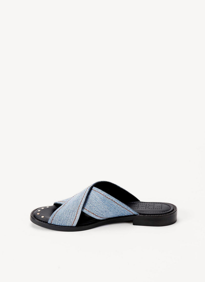 Free Lance - Mules Lennie - Bleu Vintage - Femme