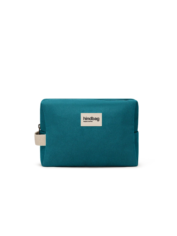 Trousse De Toilette Léon - Bleu Paon