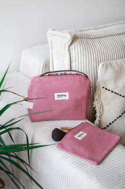 Beauty case Léon Rosa blush Hindbag2