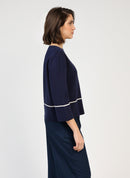 Leperlito Navy Sweater