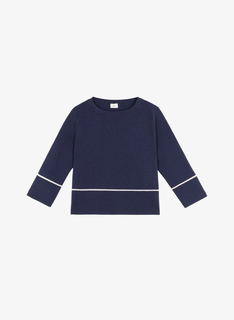 Leperlito Navy Sweater