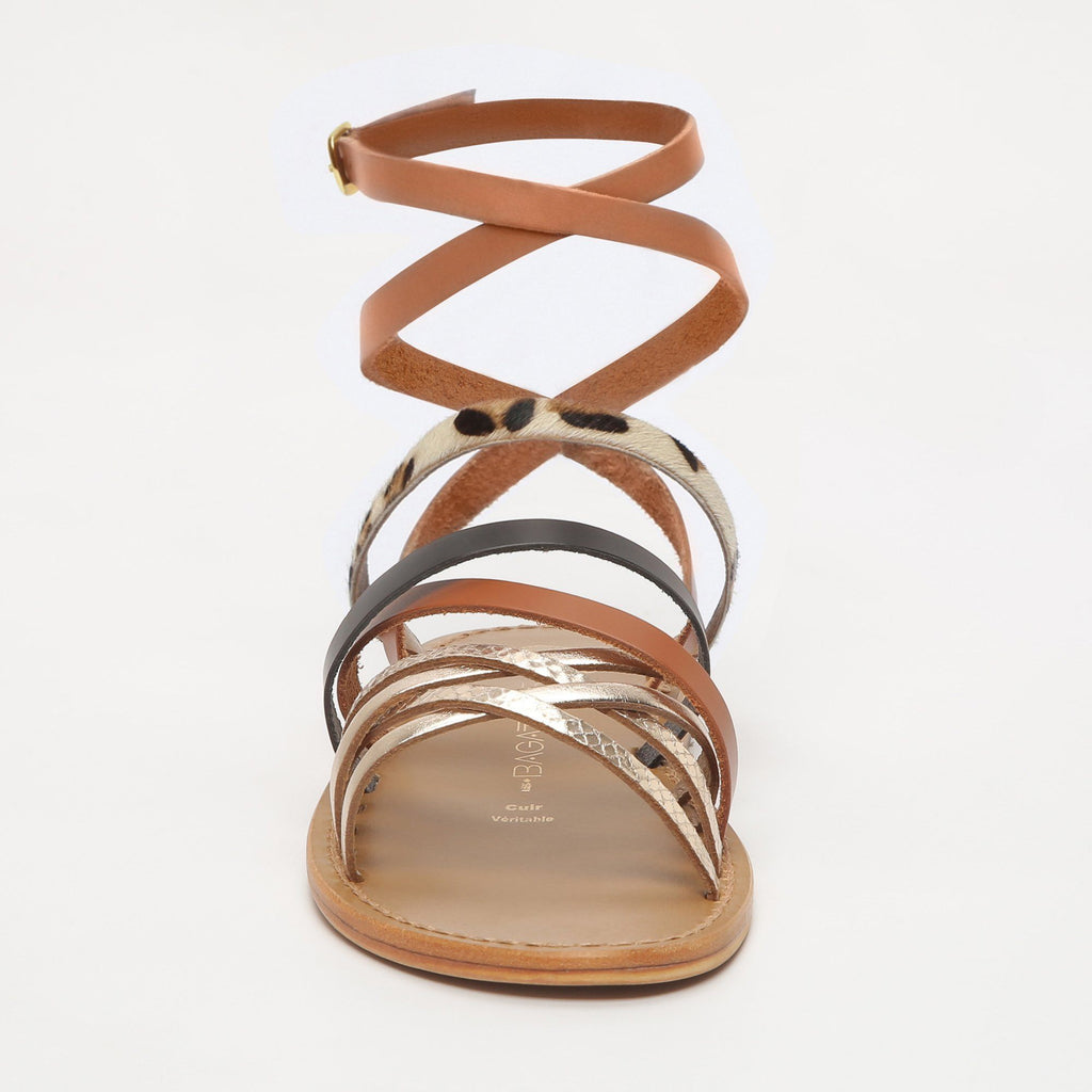 Les Bagatelles - Mayo Gladiator Sandals & Laces