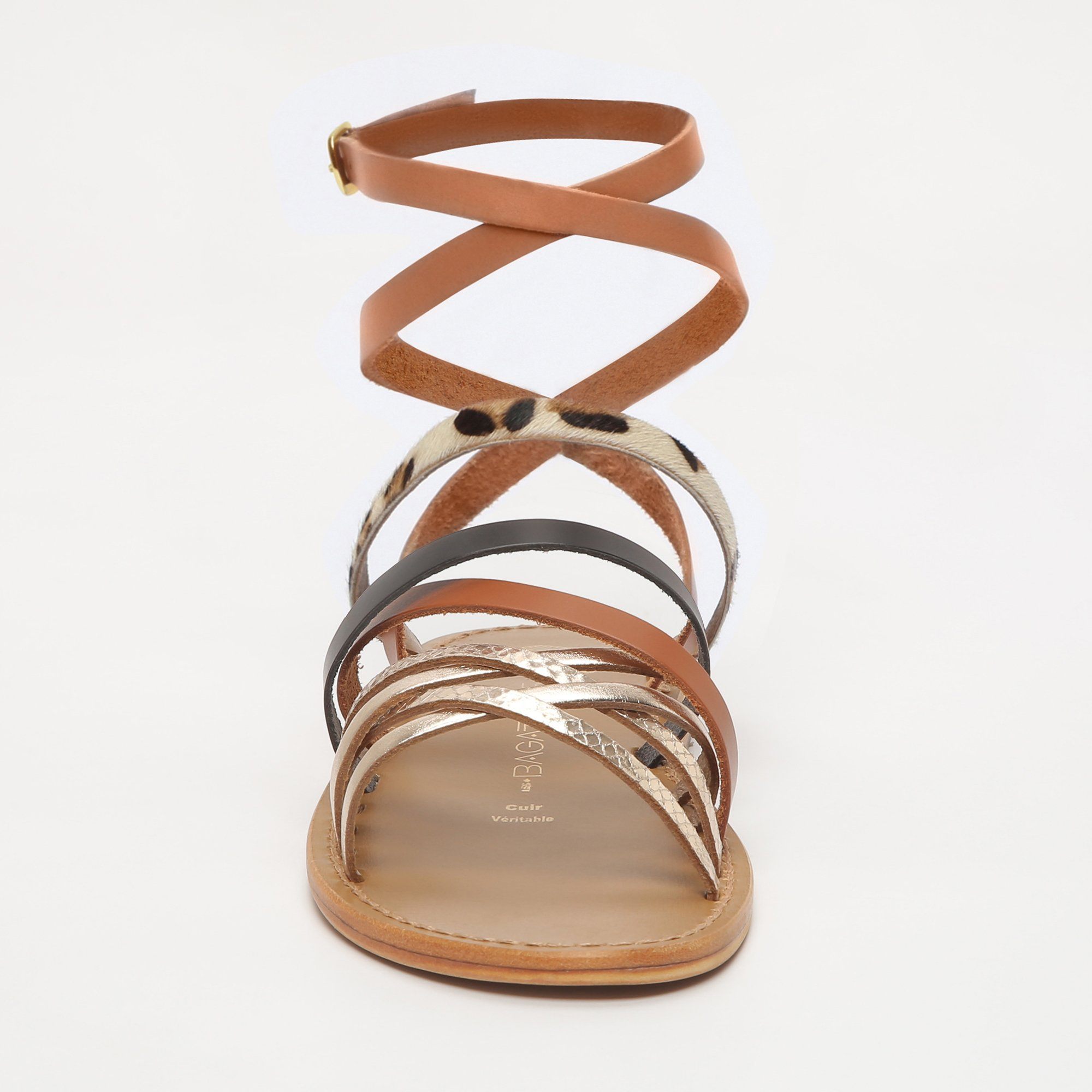 Les Bagatelles - Mayo Gladiator Sandals & Laces