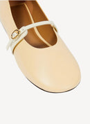 Jacquemus - Les Ballerines Rondes - White - Femme