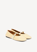 Jacquemus - Les Ballerines Rondes - White - Femme