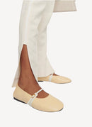 Jacquemus - Les Ballerines Rondes - White - Femme