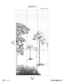 Fresque Les Ombres - Sable Blanc