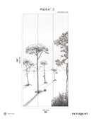 Fresque Les Ombres - Sable Blanc