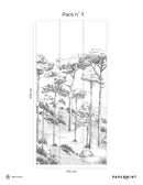 Fresque Pins- Basalte