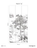 Fresque Pins- Basalte