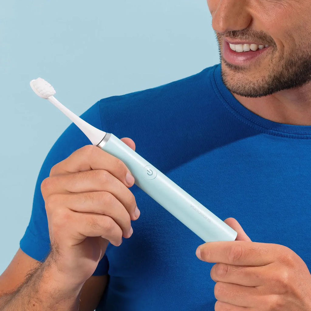 Blue Brush + Case + Support