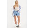 Levi'S® Rolled 80’S Mom Shorts Back To Blue A55640006 Vaquero Corto Mujer