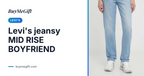 Jeans Donna Levis 19887 0319 - Boyfriend Cool Friend - Indigo Shop