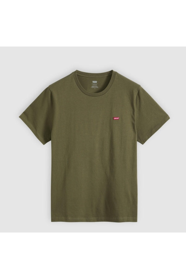 Levi'S Original Housemark T-Shirt In Olive Night Jersey 56605-0021