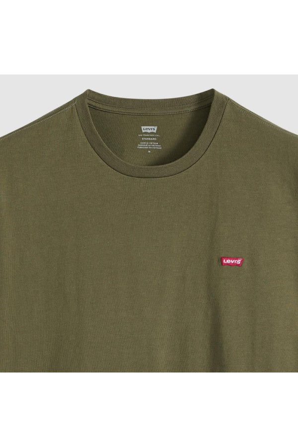 Levi'S Original Housemark T-Shirt In Olive Night Jersey 56605-0021