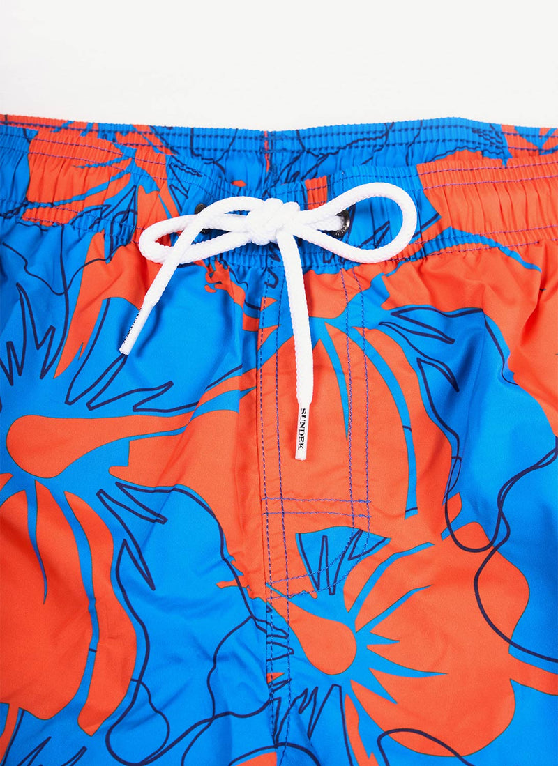 Sundek - Short De Bain Levin - Orange - Homme