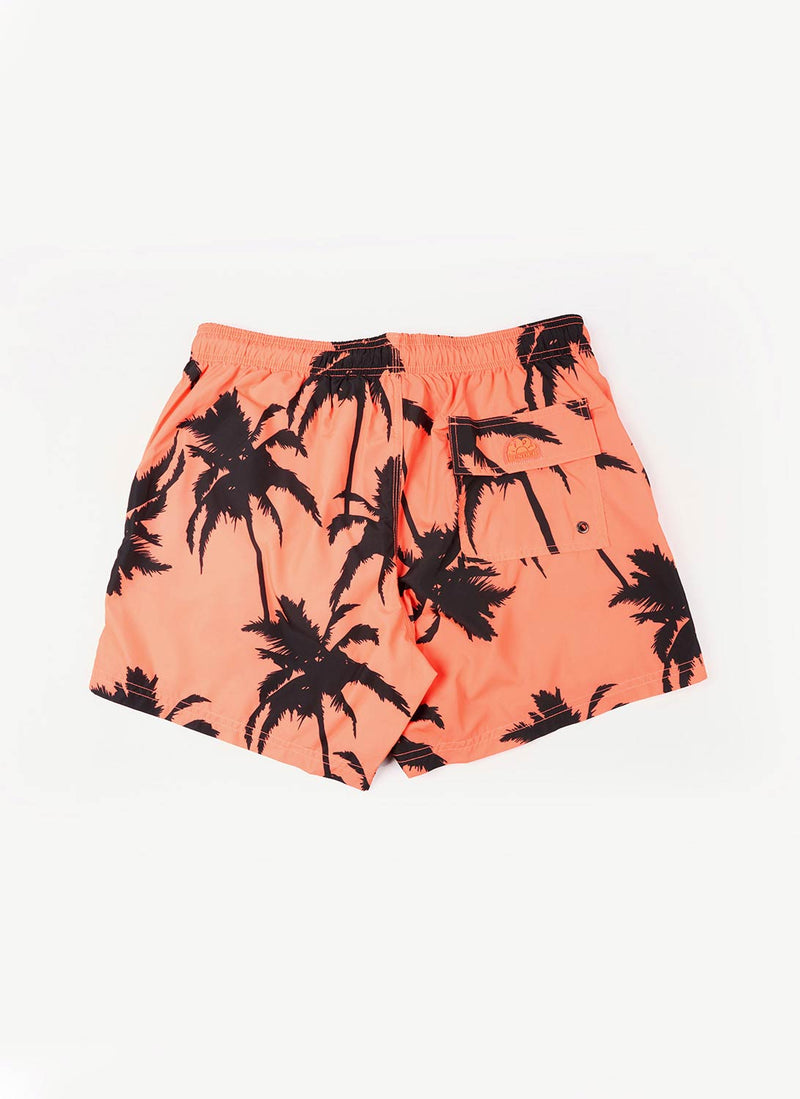 Sundek - Short De Bain Levin - Fluo Orange - Homme