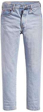 Levi'S 501® Crop Jeans Vrouwen Blauw Regular Fit