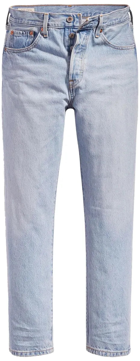 Levi'S 501® Crop Jeans Vrouwen Blauw Regular Fit