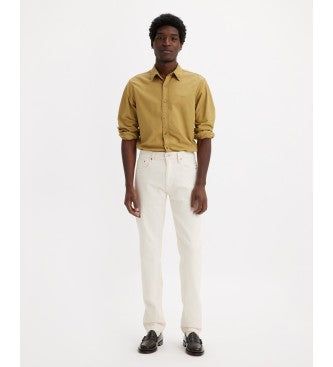 Levi'S Para Homem. Cal?As De Ganga 502 Taper Brancas Levi'S