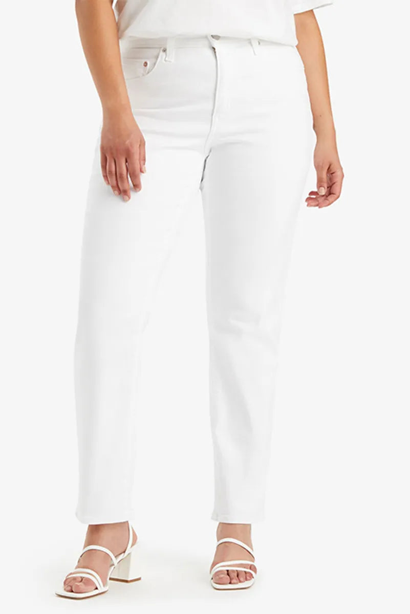 Levi'S 724 Straight Jeans White Size W24L32 | Straight Jeans Outlet | Women | White