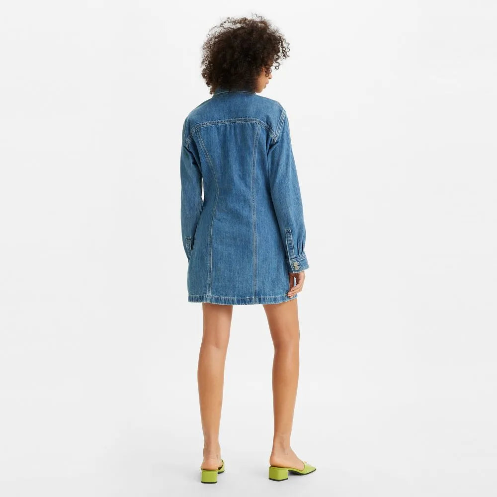 Women'S Shay Denim Dress A4585-0001 Blue